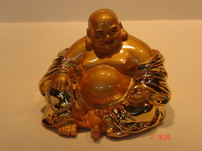 6685 "Happy Buddha" Poly Stone