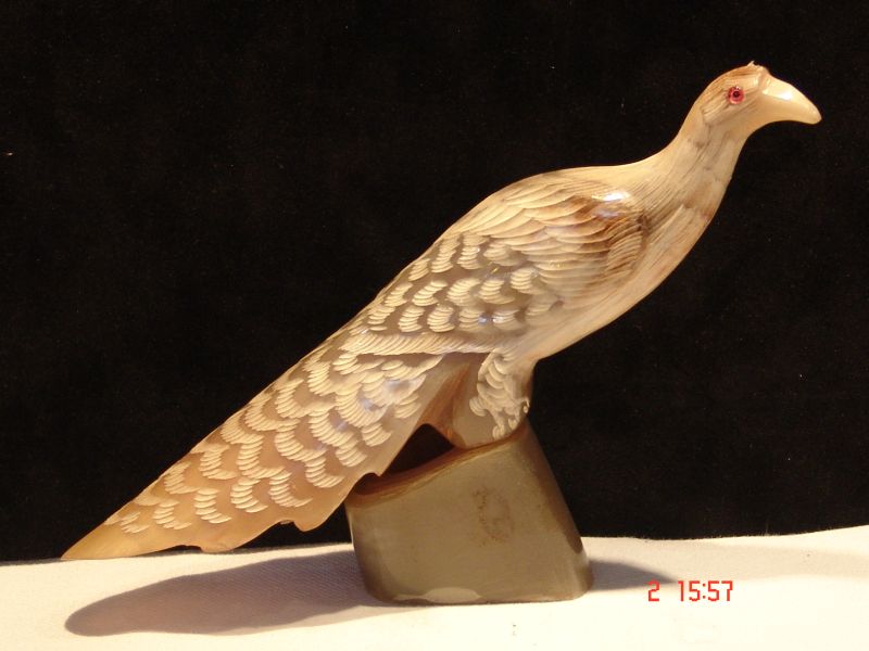 Vogel aus Horn